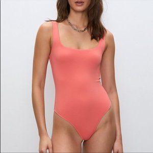 Aritzia Babaton Coral Bodysuit